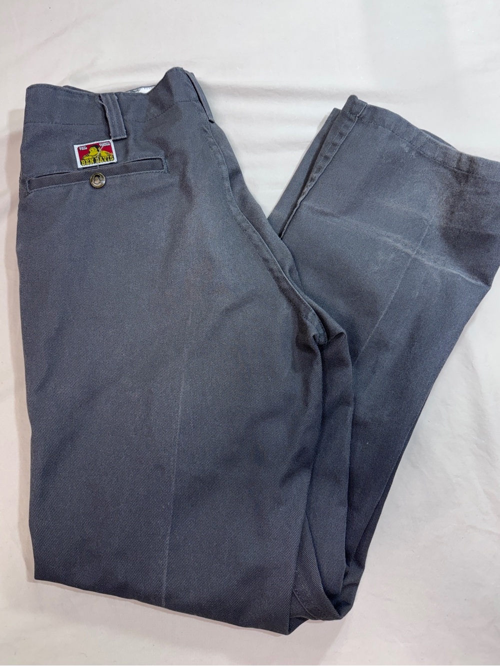 Ben Davis Ben’s Classic 50/50 Blend Twill Work Pant 691 Charcoal Size 30